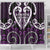 Aotearoa Rangitane Shower Curtain Maori Tribal Pattern
