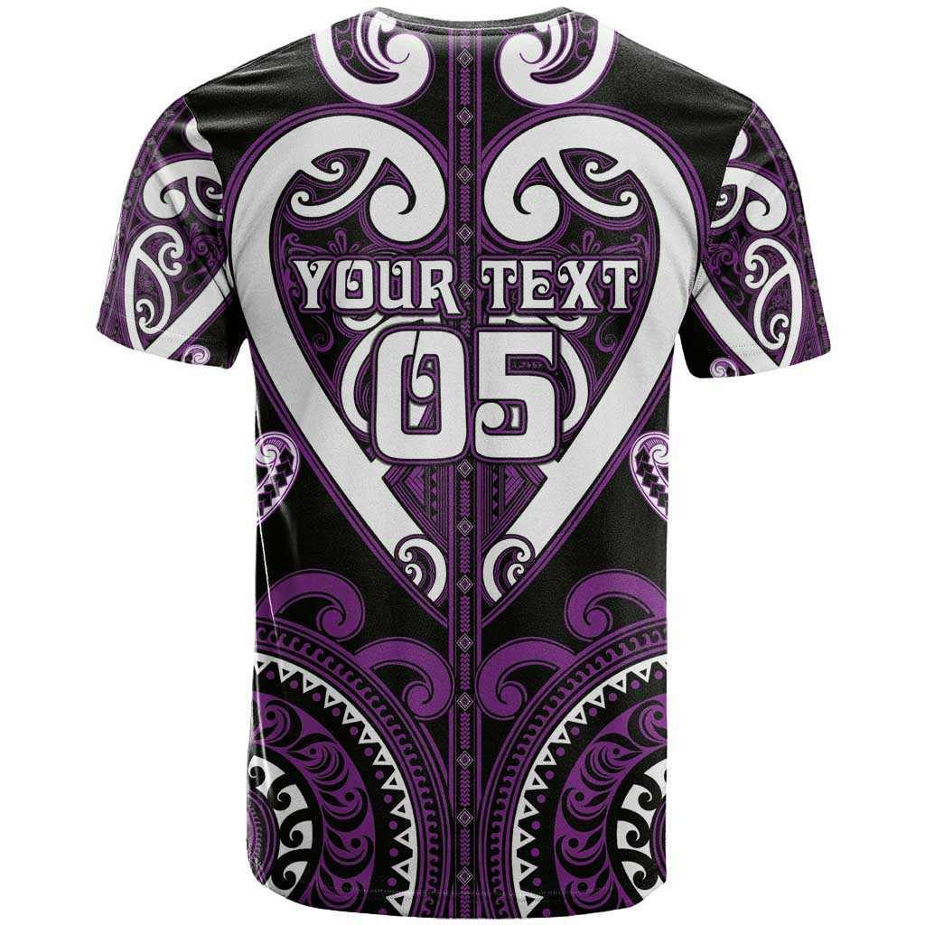 Custom Aotearoa Rangitane T Shirt Maori Tribal Pattern