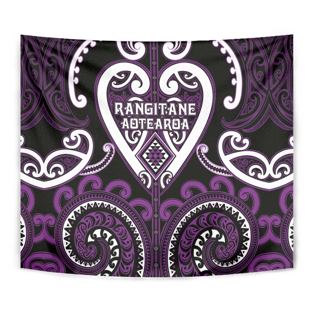 Aotearoa Rangitane Tapestry Maori Tribal Pattern