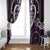 Aotearoa Rangitane Window Curtain Maori Tribal Pattern