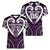 Custom Aotearoa Rangitane Women V-Neck T-Shirt Maori Tribal Pattern