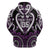 Custom Aotearoa Rangitane Zip Hoodie Maori Tribal Pattern