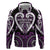 Custom Aotearoa Rangitane Zip Hoodie Maori Tribal Pattern