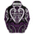 Custom Aotearoa Rangitane Zip Hoodie Maori Tribal Pattern