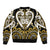Custom Aotearoa Taranaki Bomber Jacket Maori Tribal Pattern