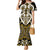 Custom Aotearoa Taranaki Family Matching Mermaid Dress and Hawaiian Shirt Maori Tribal Pattern