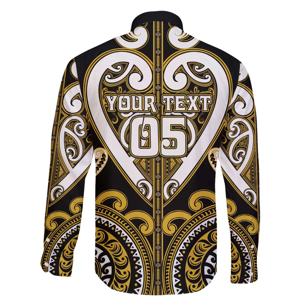 Custom Aotearoa Taranaki Family Matching Off Shoulder Maxi Dress and Hawaiian Shirt Maori Tribal Pattern