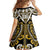 Custom Aotearoa Taranaki Family Matching Puletasi and Hawaiian Shirt Maori Tribal Pattern
