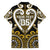 Custom Aotearoa Taranaki Family Matching Short Sleeve Bodycon Dress and Hawaiian Shirt Maori Tribal Pattern