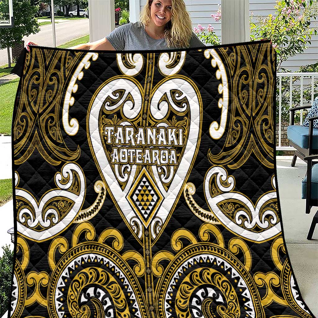 Aotearoa Taranaki Quilt Maori Tribal Pattern