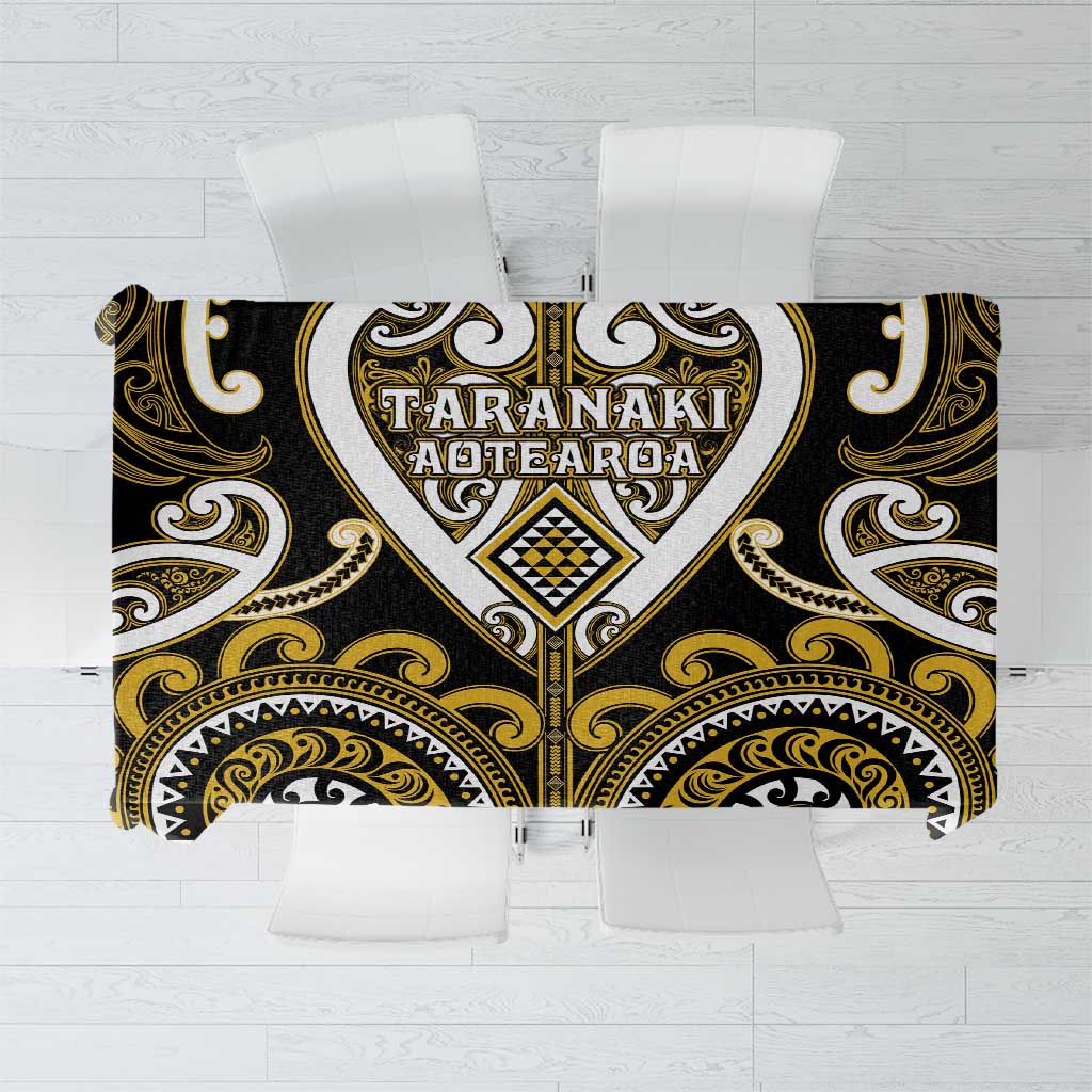 Aotearoa Taranaki Tablecloth Maori Tribal Pattern