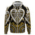 Custom Aotearoa Taranaki Zip Hoodie Maori Tribal Pattern