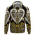 Custom Aotearoa Taranaki Zip Hoodie Maori Tribal Pattern