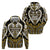 Custom Aotearoa Taranaki Zip Hoodie Maori Tribal Pattern