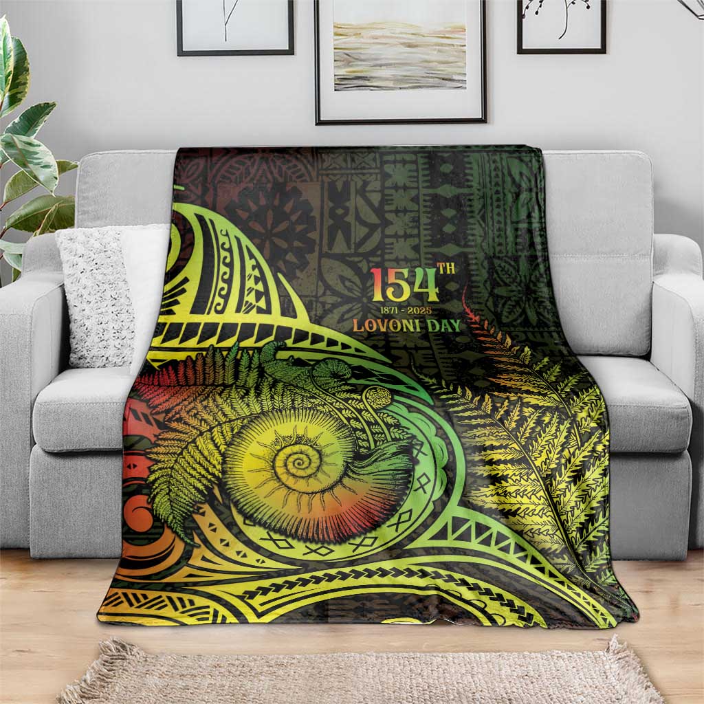 Fiji Lovoni Day Blanket 154th Years