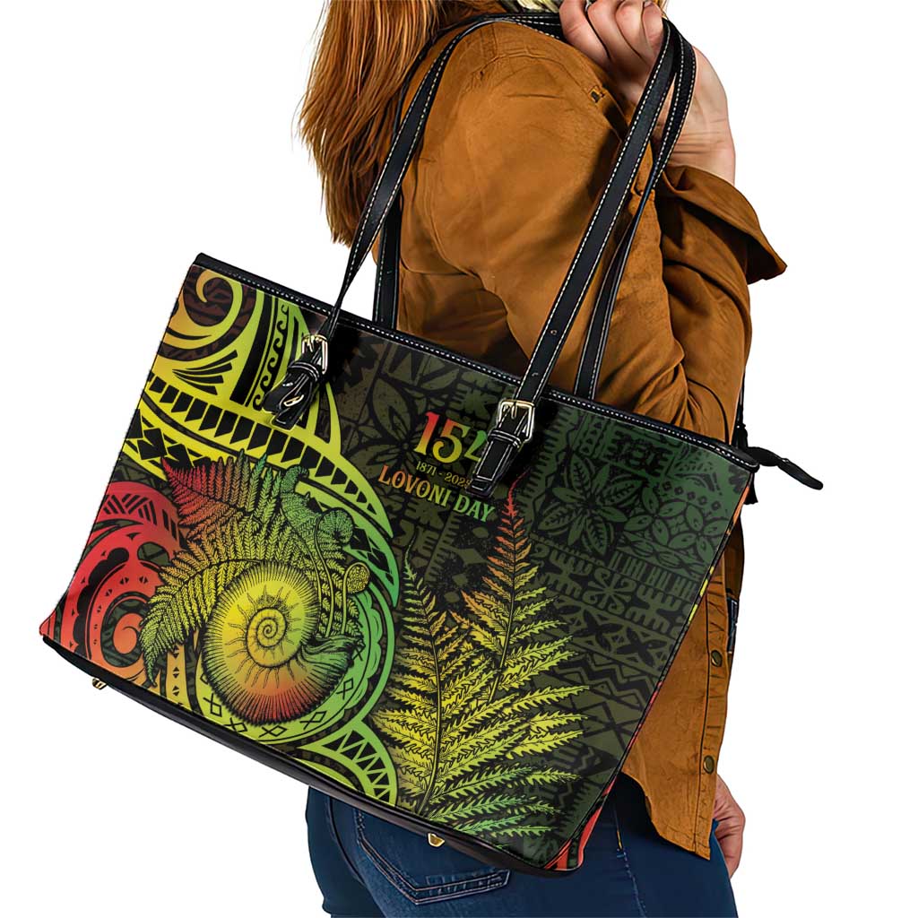 Fiji Lovoni Day Leather Tote Bag 154th Years