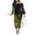 Personalised Fiji Lovoni Day Off The Shoulder Long Sleeve Dress 154th Years