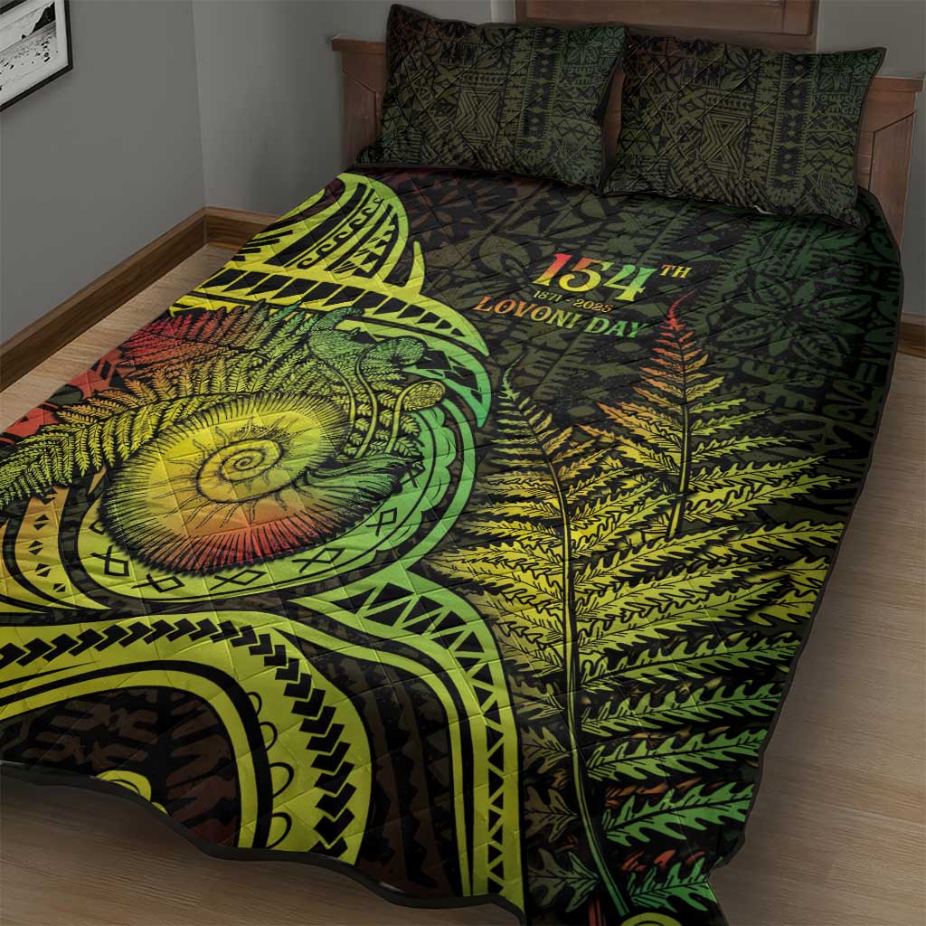 Fiji Lovoni Day Quilt Bed Set 154th Years