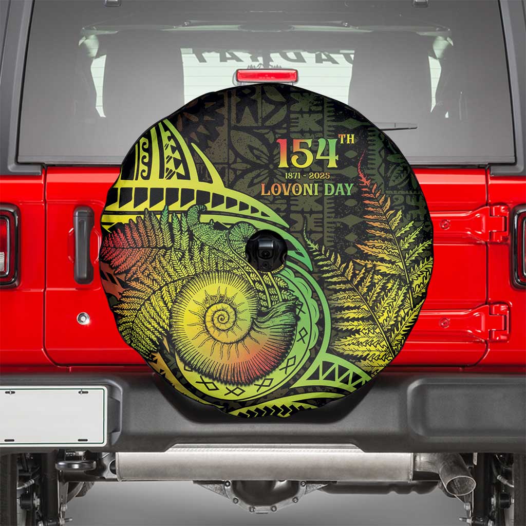 Fiji Lovoni Day Spare Tire Cover 154th Years