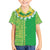 Fiji Lovoni Family Matching Tank Maxi Dress and Hawaiian Shirt Fijian Tapa Salusalu Green Glitter