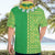 Fiji Lovoni Hawaiian Shirt Fijian Tapa Salusalu Green Glitter
