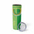 Fiji Lovoni Skinny Tumbler Fijian Tapa Salusalu Green Glitter