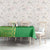 Fiji Lovoni Tablecloth Fijian Tapa Salusalu Green Glitter