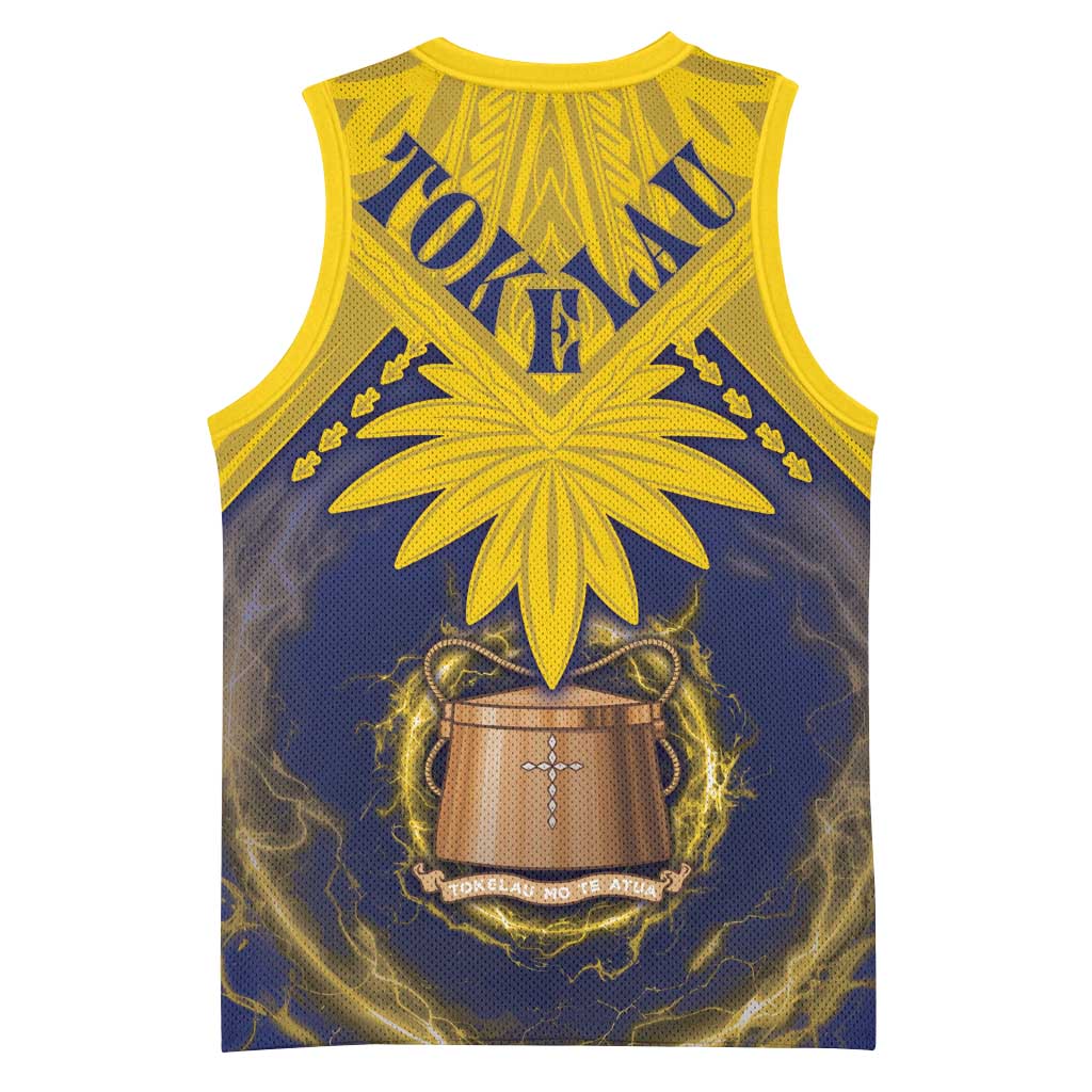 Tokelau Tokehega Day Basketball Jersey National Badge Special Style - Polynesian Pride