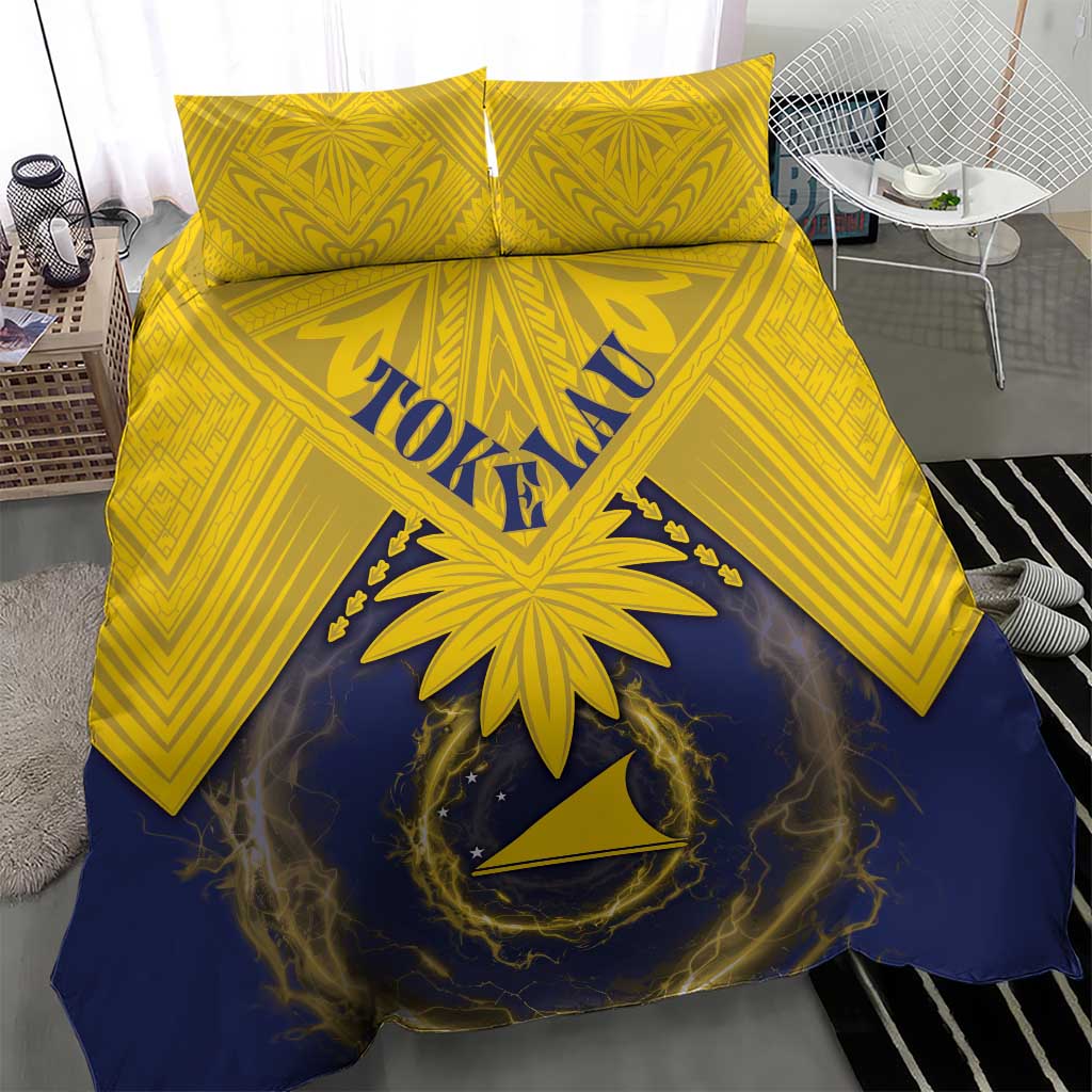 Tokelau Tokehega Day Bedding Set National Badge Special Style - Polynesian Pride