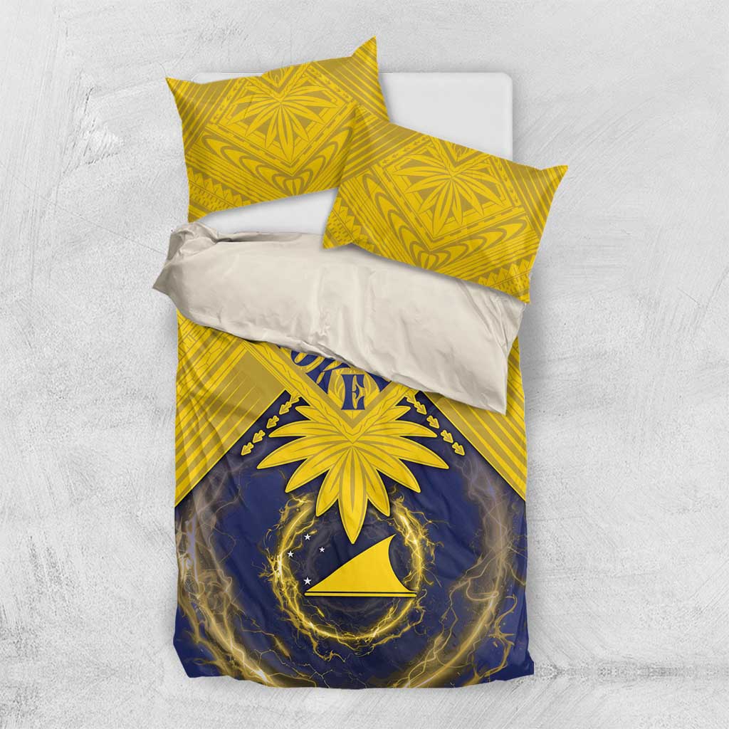 Tokelau Tokehega Day Bedding Set National Badge Special Style - Polynesian Pride