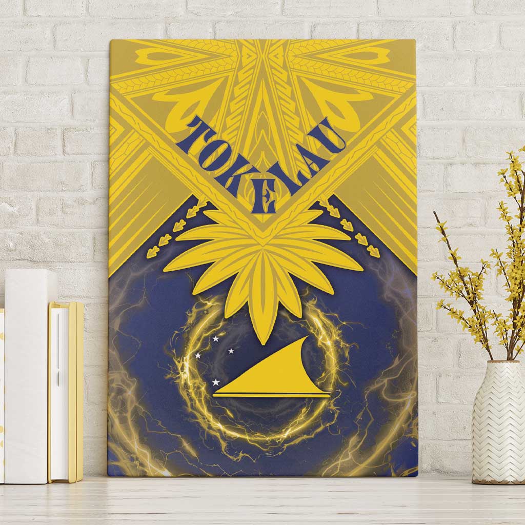Tokelau Tokehega Day Canvas Wall Art National Badge Special Style - Polynesian Pride