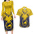 Tokelau Tokehega Day Couples Matching Long Sleeve Bodycon Dress and Hawaiian Shirt National Badge Special Style - Polynesian Pride