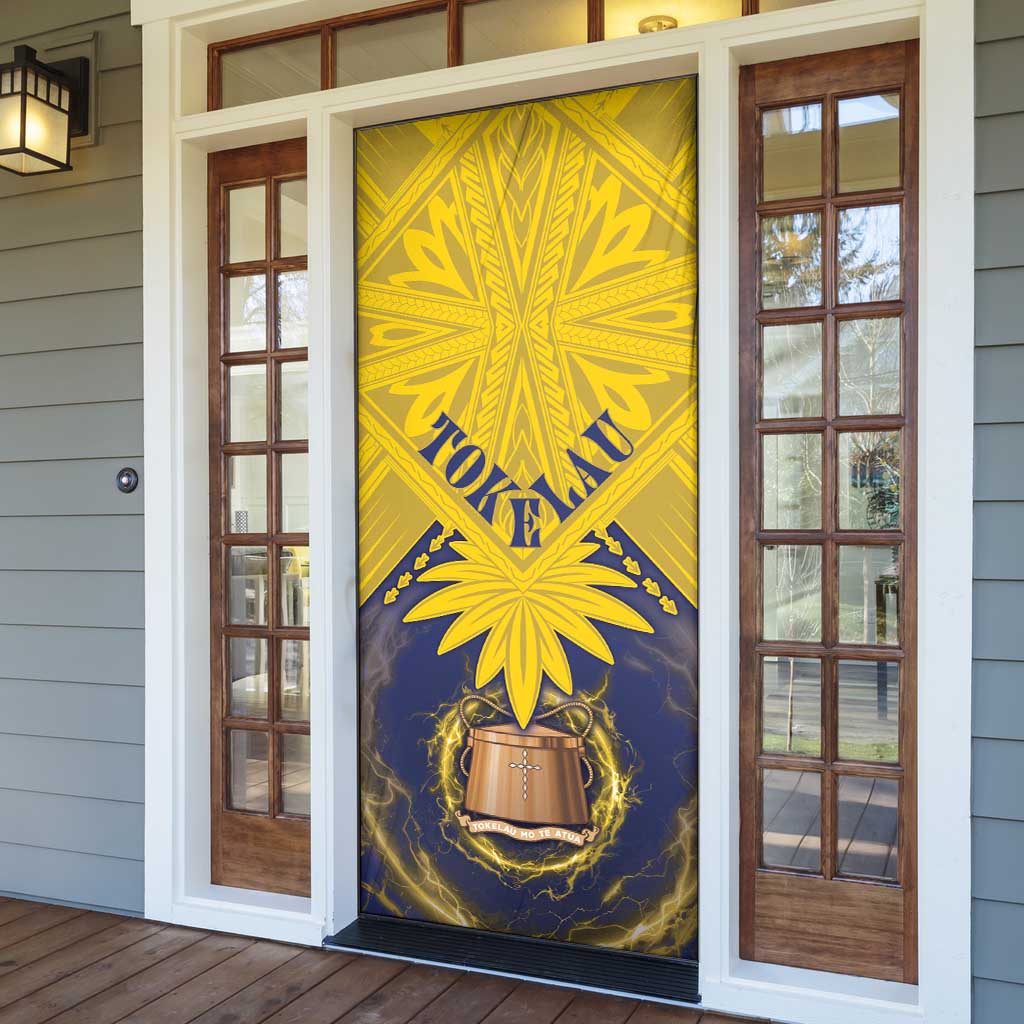 Tokelau Tokehega Day Door Cover National Badge Special Style - Polynesian Pride