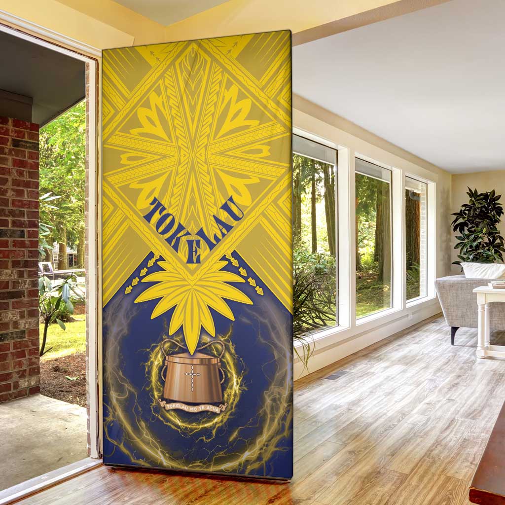 Tokelau Tokehega Day Door Cover National Badge Special Style - Polynesian Pride