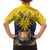 Tokelau Tokehega Day Family Matching Off Shoulder Maxi Dress and Hawaiian Shirt National Badge Special Style - Polynesian Pride