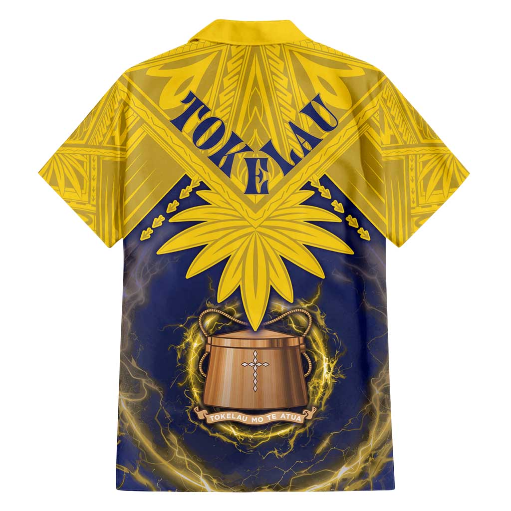 Tokelau Tokehega Day Family Matching Summer Maxi Dress and Hawaiian Shirt National Badge Special Style - Polynesian Pride