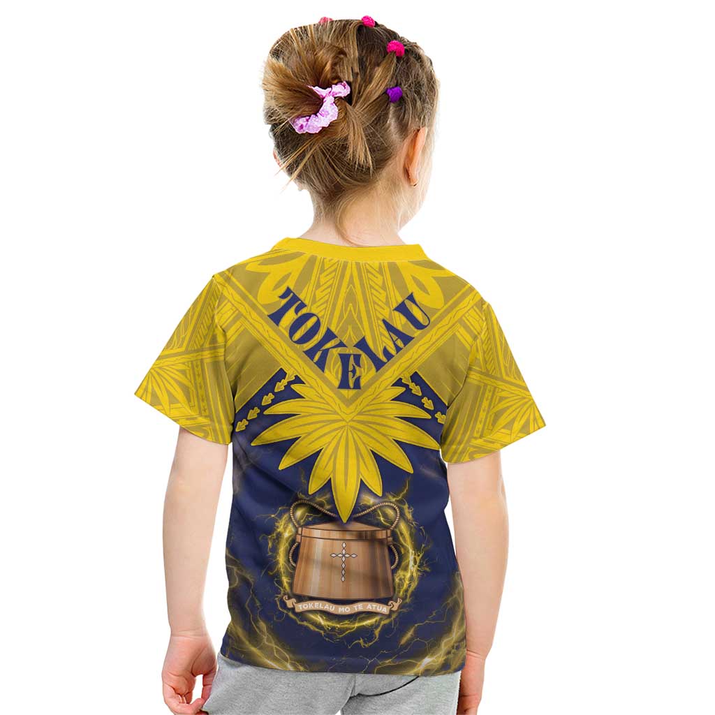 Tokelau Tokehega Day Kid T Shirt National Badge Special Style - Polynesian Pride
