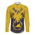 Tokelau Tokehega Day Long Sleeve Button Shirt National Badge Special Style - Polynesian Pride