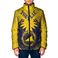 Tokelau Tokehega Day Padded Jacket National Badge Special Style - Polynesian Pride
