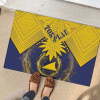 Tokelau Tokehega Day Rubber Doormat National Badge Special Style - Polynesian Pride