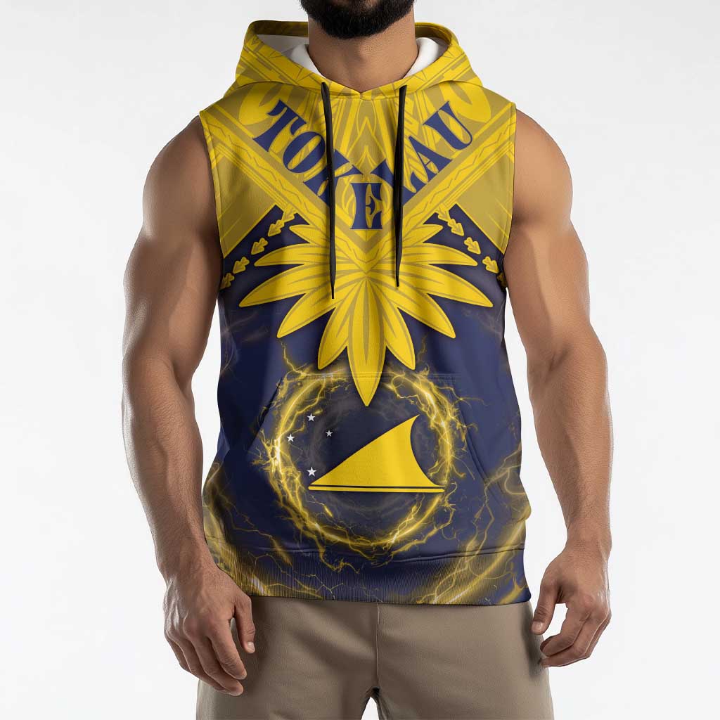 Tokelau Tokehega Day Sleeveless Hoodie National Badge Special Style - Polynesian Pride