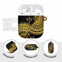 Kosrae Liberation Day AirPods Case Polynesian Floral Tattoo - Polynesian Pride