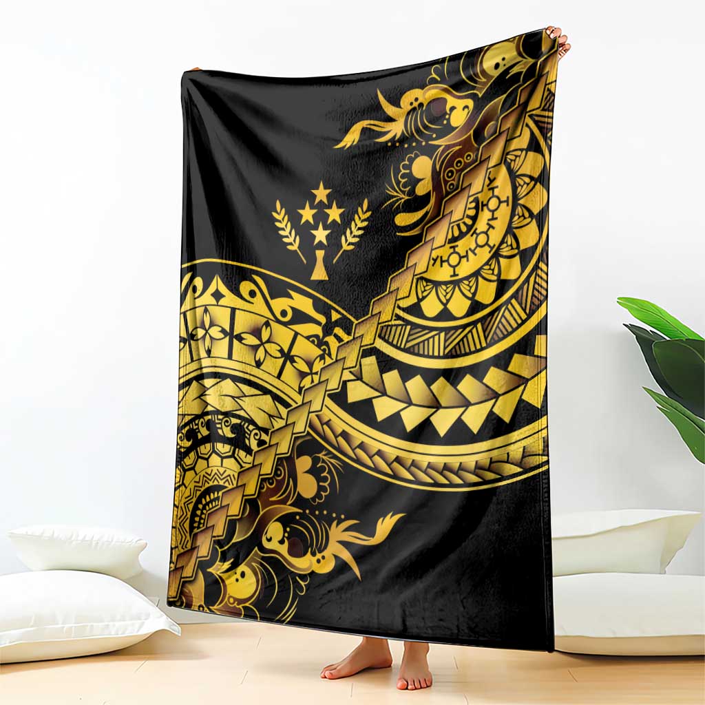 Kosrae Liberation Day Blanket Polynesian Floral Tattoo - Polynesian Pride