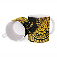 Kosrae Liberation Day Ceramic Mug Polynesian Floral Tattoo - Polynesian Pride