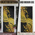 Kosrae Liberation Day Door Cover Polynesian Floral Tattoo - Polynesian Pride