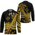 Kosrae Liberation Day Hockey Jersey Polynesian Floral Tattoo - Polynesian Pride