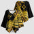 Kosrae Liberation Day Kimono Sleeve Blouse Polynesian Floral Tattoo - Polynesian Pride