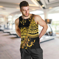 Kosrae Liberation Day Men Tank Top Polynesian Floral Tattoo - Polynesian Pride