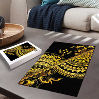 Kosrae Liberation Day Puzzle Polynesian Floral Tattoo - Polynesian Pride