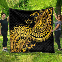 Kosrae Liberation Day Quilt Polynesian Floral Tattoo - Polynesian Pride